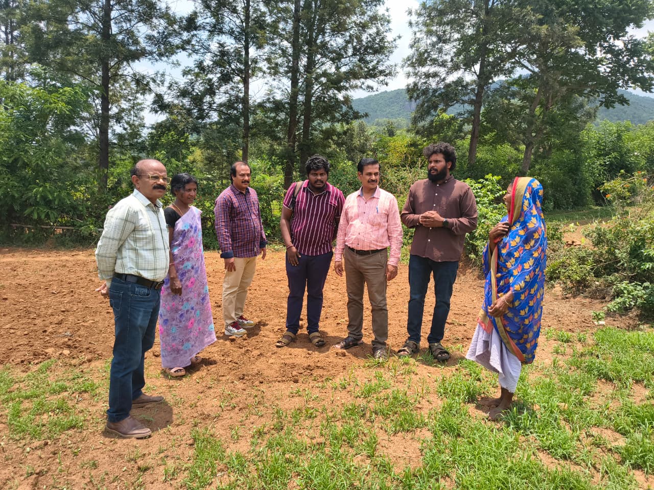 Field visit to Guli Ragi Nursery